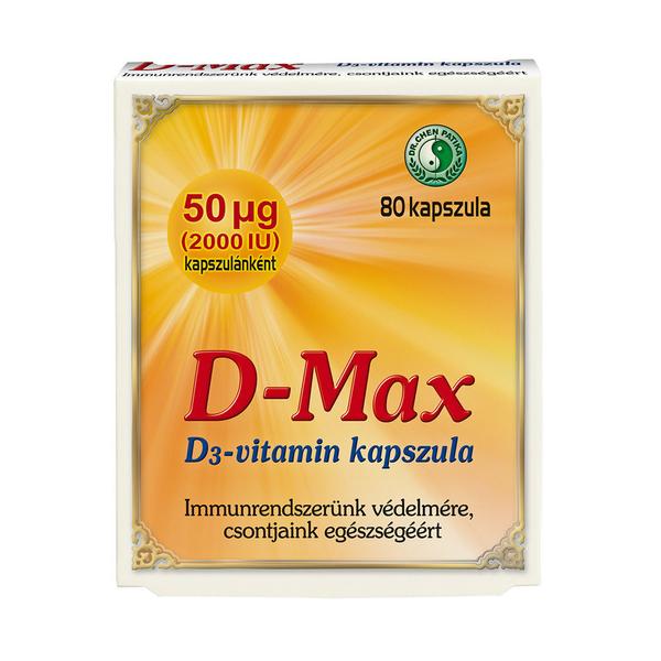 Dr.Chen D-Max Plus D3-vitamin kapszula 60x