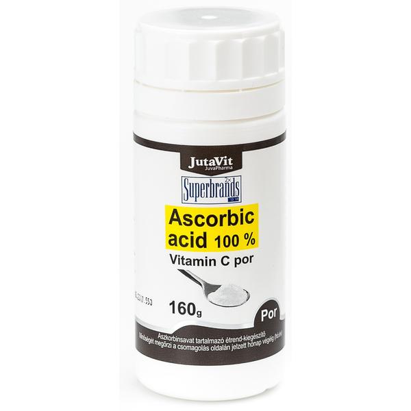 Jutavit Ascorbic acid Vitamin C por 160g