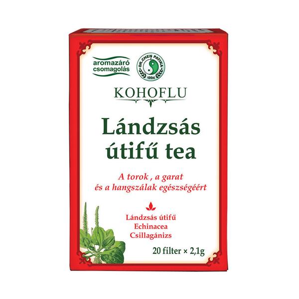 Dr.Chen Kohoflu Lándzsás útifű tea 20x2,1g