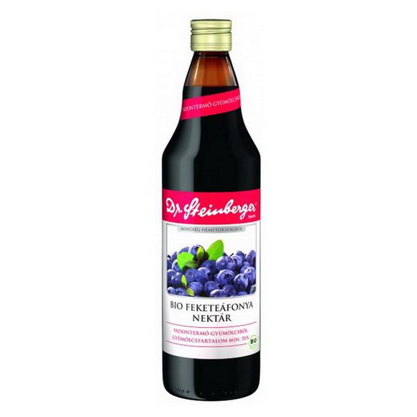 Dr Steinberger Feketeáfonya nektár bio 750ml