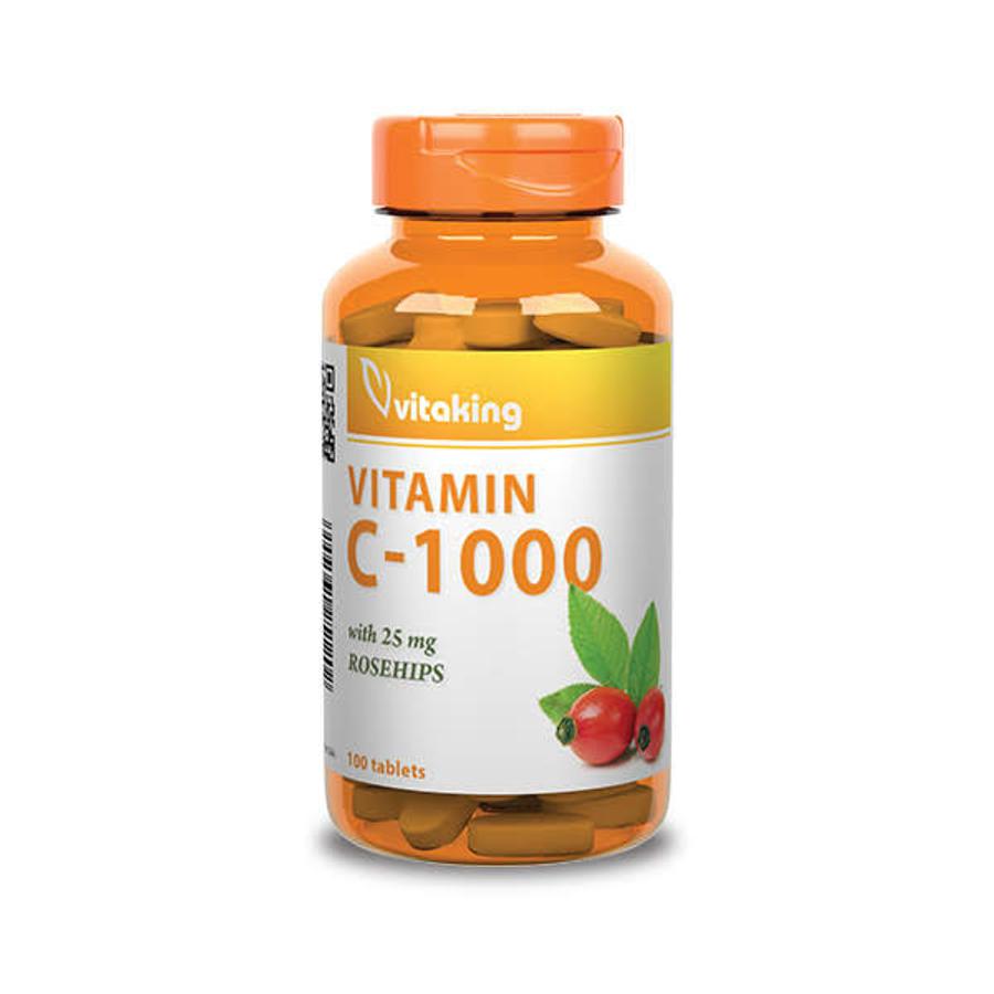 vitaking c vitamin 1000mg bioflavonoid acerola csipkebogyó supplement
