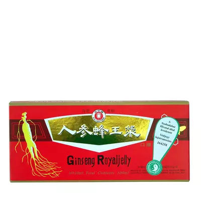 Dr.Chen Ginseng Royal Jelly ampulla piros fekete 10x10ml