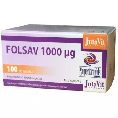 Jutavit Folsav 1000mcg 100x