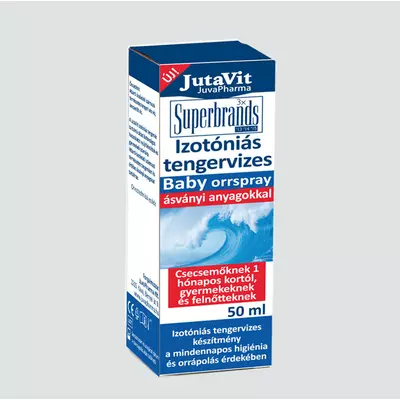 Jutavit Izotóniás tengervizes Baby orrspray ásványi anyagokkal 50ml