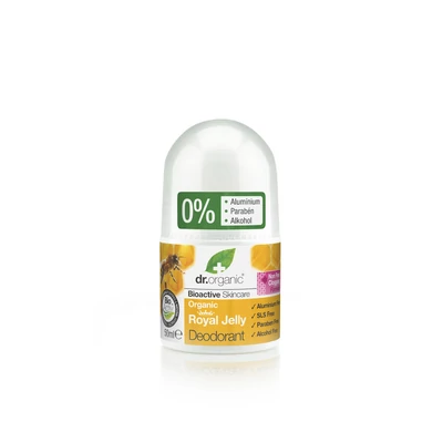 Dr. Organic Alumíniummentes golyós dezodor bioaktív méhpempővel • 50ml