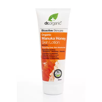 Dr. Organic Testápoló Bio manuka mézzel • 200 ml