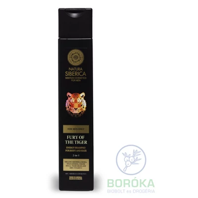 Natura Siberica Energia sampon és tusfürdő férfiaknak • 250ml