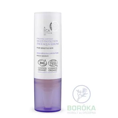 Natura Siberica Virágvízalapú multi protection bio arcszérum érzékeny bőrre