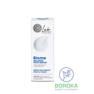 Natura Siberica Lab Biome Balance arcszérum niacinamiddal 30ml