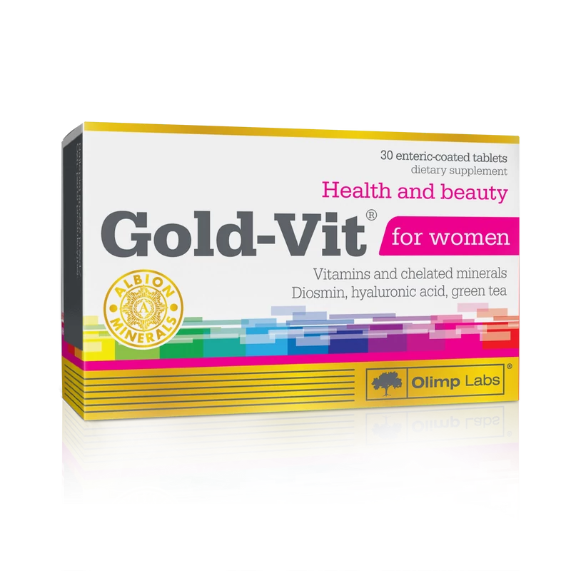 Olimp Labs Gold-Vit for woman - EGÉSZSÉG ÉS SZÉPSÉG NŐKNEK 