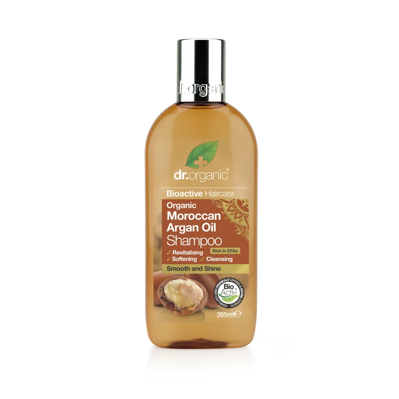 Dr. Organic Sampon bio marokkói argánolajjal • 265 ml