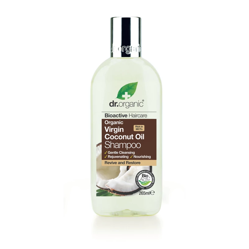 Dr. Organic Sampon Bio szűz kókuszolajjal • 265 ml