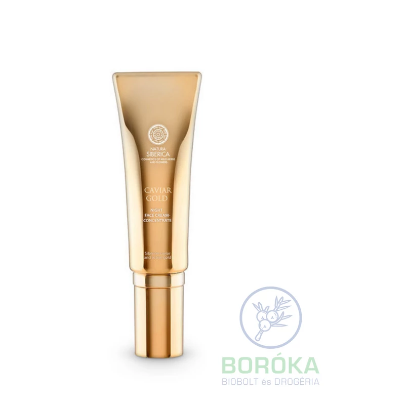 Natura Siberica Caviar Gold Éjszakai arckrém-koncentrátum • 30ml