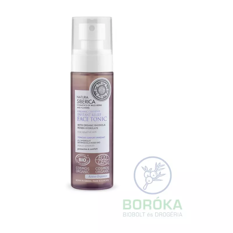 Natura Siberica Virágvízalapú instant relief bio arctonik érzékeny bőrre